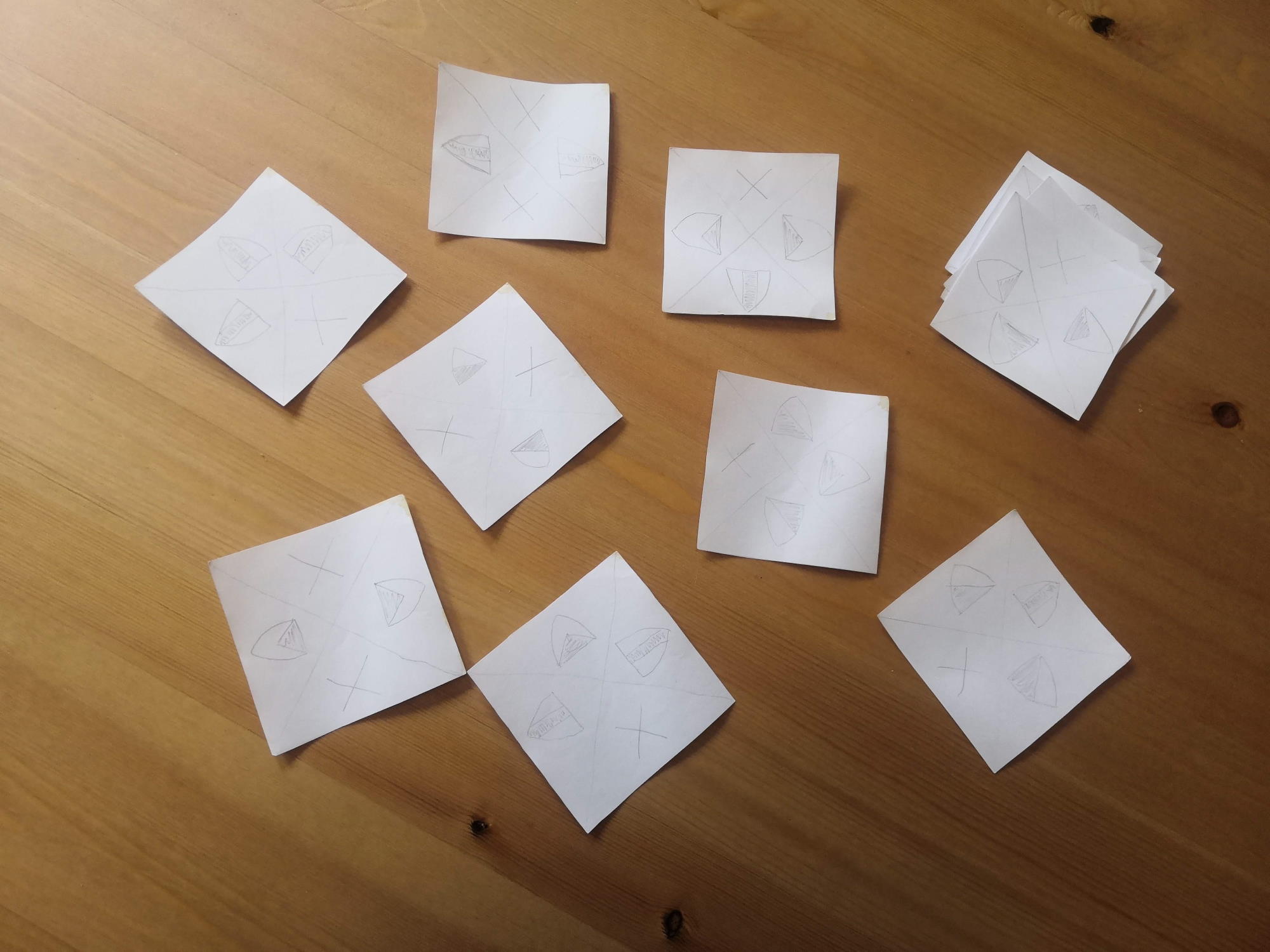 TAIT paper prototype cards