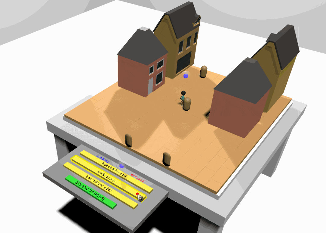 animated gampeplay of VRgora